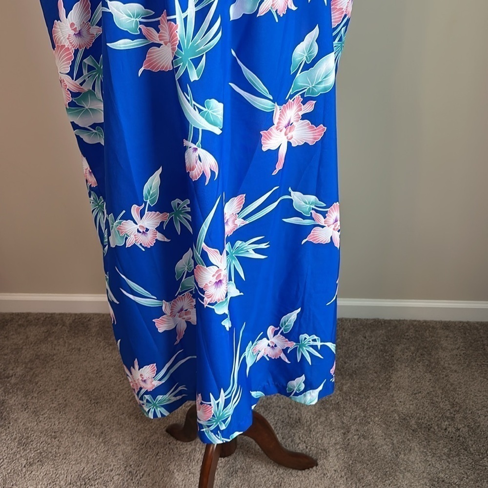 Vintage Kailua Sportswear Hawaiian Sleeveless Floral Dress Size 2XL GUC - Picture 10 of 17